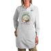 The Holiday Aisle® Easter Chicks Sweet Home Cotton Apron Cotton in Gray | 30 H x 22 W in | Wayfair 8387D607AD2B4895A78894173D35F701