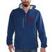 Men's G-III Sports by Carl Banks Royal Chicago Cubs Double Play Full-Zip Hoodie