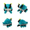 23cm Anime Scuttle Crab Plush Dolls Blue Shell Crab Pillow Soft Stuffed Toy Cartoon Cosplay Doll Toy Giant Enemy Crab Kids Gifts