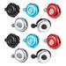 HOMEMAXS 10PCS Compact Bike Bell Special Bell Thickened Bike Aluminum Bell Fashion Right Hand Bell Bike Accessory for Outdoor Bike Use (Random Color)