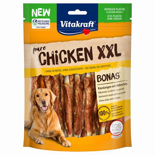 4x 200g Vitakraft Bonas Chicken XXL Hundesnack