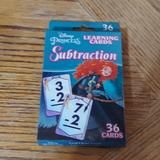 Disney Toys | Disney Princess Subtraction Learning Cards - New! | Color: Green/Purple | Size: 1 Pack/36 Cards