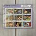 Disney Toys | Disney Snow White Classic Fairytales Stamp Sheet With Coa Vintage | Color: Blue/Purple | Size: Os