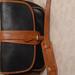 Dooney & Bourke Bags | Dooney & Bourke Vintage Flap Crossbody Leather Saddle Bag Purse Black / | Color: Gray/Tan | Size: Os