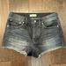 Madewell Shorts | Madewell Black Jean Short - Relaxed Denim Fit Size 27 | Color: Black | Size: 27