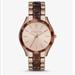 Michael Kors Accessories | Michael Kors Watch (Women’s) | Color: Brown/Gold | Size: Os