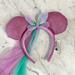 Disney Accessories | Disney Minnie Ears | Color: Pink/Purple | Size: Osg