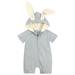Qufokar Winter 2 In 1 Outfit Cold Weather Coat Green Nicolor Baby And Mommy Matching Clothes Toddler Boys Girls Solid Zipper Hooded Rabbit Bunny Casual Romper Jumpsuit Playsuit Sunsuit Clothes 18M