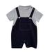 Qufokar Baby Easter Outfit Boy Boy 3 Baby Boys Girls Short Sleeve Patchwork Romper Bodysuit Outfit Clothes