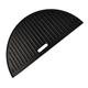 GriHero Half Moon Cast Iron Reversible Grill Griddle Accessory for Kamado Joe, Large Big Green Egg and Other Kamado Grill, 18-in Half Moon Cooking Grate