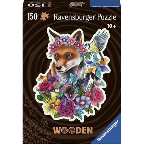 Puzzle RAVENSBURGER ""Wooden, Bunter Fuchs"" Puzzles bunt Kinder Made in Europe; FSC - schützt Wald weltweit