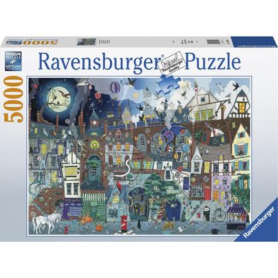 Puzzle RAVENSBURGER "Die fantastische Straße" Puzzles bunt Kinder Puzzle