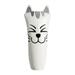 Waterproof Golf Club Head Covers Accessories Golf Cue Protector Cat Pattern Thick Putter Headcover for Outdoor Unisex Beginners Straight White