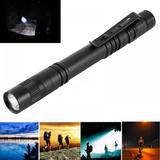 LED Portable Mini Flashlight Pen Flashlight Torch with Clip AA Dry Battery Bright Light Light Medical Pen Lamp Outdoor Lighting