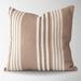 Breakwater Bay Swerve 100% Cotton Throw Square Pillow Cover Cotton in Brown | 20 H x 20 W x 1 D in | Wayfair 03C8B9C35006442EAC2F4506C7DCDD55