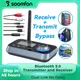 SOOMFON-Transmetteur Récepteur Bluetooth 3 en 1 pour TV Adaptateur Audio 5.0 avec Câble Optique mx