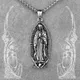 Colliers de prière longs de la Vierge Marie pour hommes PmotJOPunk pour petit ami bijoux masculins