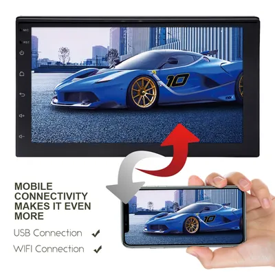 Système d'affichage Intelligent pour véhicule unité principale Navigation Gps écran de 10 pouces