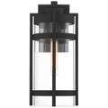 Tofino; 1 Light; Large Lantern; Textured Black Finish with Clear Glass