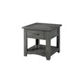 Martin Svensson Home Rustic Collection End Table in Grey - Martin Svensson 890139