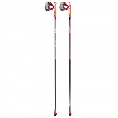 Leki - Smart Flash - Nordic Walking Stöcke Länge 130 cm grau/weiß