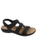 Clarks Laurieann Vine - Womens 5 Black Sandal Medium