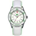 Lacoste watch strap 2000558 / 2000559 Leather White 20mm + white stitching