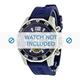 Invicta watch strap 7431 Rubber Blue 22mm