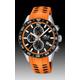 Watch strap Lotus 18590-1 Silicone Orange 22mm