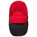 Premium Car Seat Footmuff / Cosy Toes Compatible with Babystyle - Fire Red