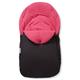 Car Seat Footmuff / Cosy Toes Compatible with Obaby - Dark Pink