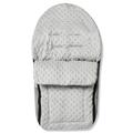 Dimple Car Seat Footmuff / Cosy Toes Compatible with Kiddy - Grey