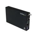 StarTech.com Gigabit Ethernet Fiber Media Converter with Open SFP Slot - Fiber to Ethernet Converter - Gigabit Ethernet Media Converter (ET91000SFP2) - fibre media converter - 100Mb LAN, 1GbE