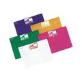 Snopake Polyfile ID - document wallet - for A4 - capacity: 150 sheets - electra blue, electra green, electra pink, electra purple, electra turquoise (pack of 5)