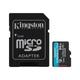 Kingston Canvas Go! Plus - flash memory card - 64 GB - microSDXC UHS-I