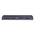 NETGEAR GS116 16 Port Gigabit Desktop Switch - switch - 16 ports - unmanaged