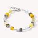 Coeur De Lion Classic GEOCUBE Bracelet Joyful Colours Yellow