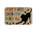 PhoneSoap Welcome To Entry Floor Mats Foyer Kitchen Absorbent Mats Carpet Floor Mats Door Mat Outdoor Entrance F