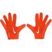 Kareem Hunt Cleveland Browns Game-Used Nike Orange Gloves vs. Washington Commanders on January 1, 2023