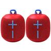 2x Ultimate Ears WONDERBOOM 2 Portable Bluetooth Speaker (Radical Red)