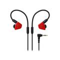 Audio-Technica Inner Ear Headphones Red ATH-LS50 RD