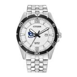 Men's Creighton Bluejays Citizen Quartz Stainless Steel Watch