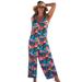 Plus Size Women's Isla Jumpsuit by Swimsuits For All in Aloha Spirit (Size 6/8)