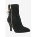 Women's Claudia Bootie by Bellini in Black Microsuede (Size 7 M)