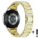 EIHAIHIS 20mm 22mm Bling Stainless Steel Bands for Galaxy Watch 5 4 40mm 44mm /Watch 5 Pro 45mm/Galaxy Watch 4 Classic 42mm 46mm/Samsung Galaxy Watch Active 2 3/Galaxy Watch 3 45mm 46mm Gear S3 46mm