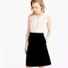 J. Crew Dresses | J. Crew Silk Sleeveless Vintage Polka Dot Cream And Black Skirt Dress Size 4 | Color: Black/Cream | Size: 4