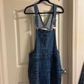 Madewell Jeans | Madewell Denim Overalls | Color: Blue | Size: Xlp