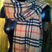 Burberry Accessories | Burberry Cashmere Scarf | Color: Black/Red | Size: Os