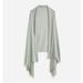 J. Crew Accessories | 11. Woven Lightweight Cashmere Wrap | Color: Gray/Green | Size: Os