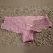 Pink Victoria's Secret Intimates & Sleepwear | B1g1 Free Victoria's Secret Panties | Color: Pink/Purple | Size: M